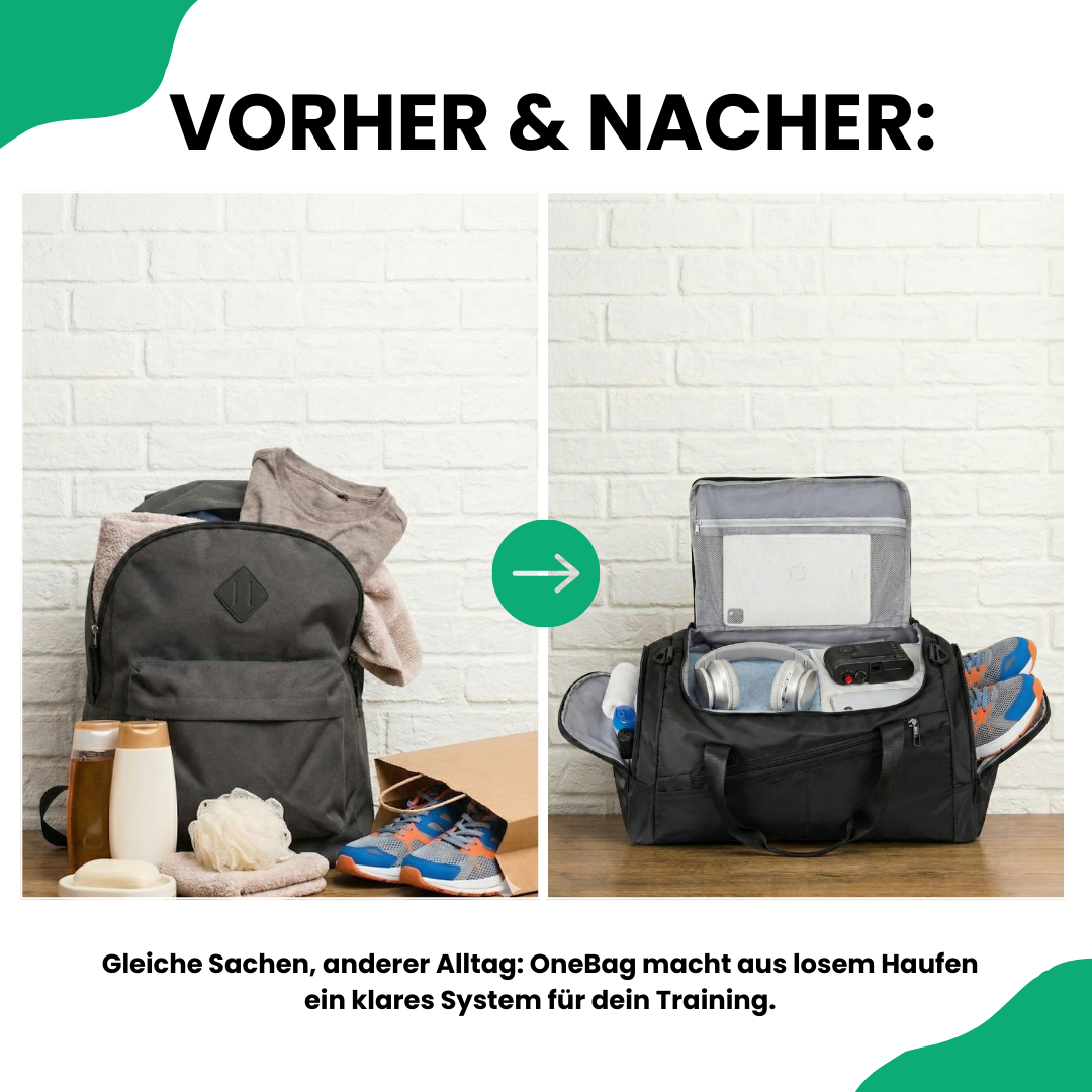 OneBag | 3-in-1 Gym- & Weekender-Tasche
